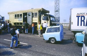 Trabi mit Trabi-H&auml;nger