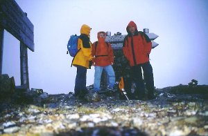 Auf dem Gipfel - um 3:55 Uhr