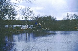 Wasserfl&auml;che im Hochmoor