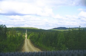 Beim Oulanka-Nationalpark