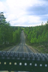 Zufahrt zum Oulanka-Tal