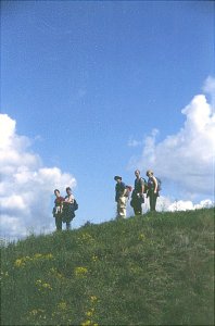 Spaziergang auf Savolinna