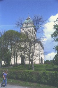Leuchtturm-Kirche auf Savolinna