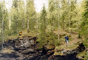 Fotografen an der H&auml;ngebr&uuml;cke - von Michaela