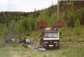 erstes Abendessen in Finnland - von Michaela