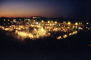 Gark&uuml;chen auf dem Jemaa el Fna