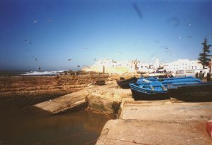 Die Medina von Essaouira vom Hafen aus - von Ethno-Kerstin