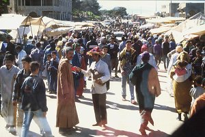 Markt auf der Strasse - von Meike