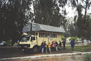 Fr&uuml;hst&uuml;ck im Regen - von Nadine