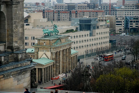 Brandenburger Tor und US-Botschaft