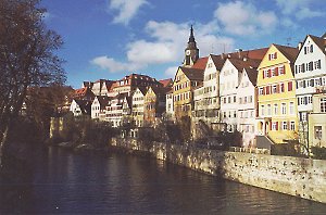 Die Altstadt von T&uuml;bingen