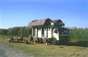 erstes Fr&uuml;hst&uuml;ck nach kalter Nacht