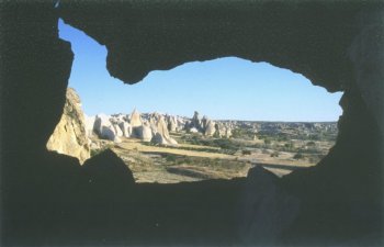 Blick aus dem Wohnzimmer