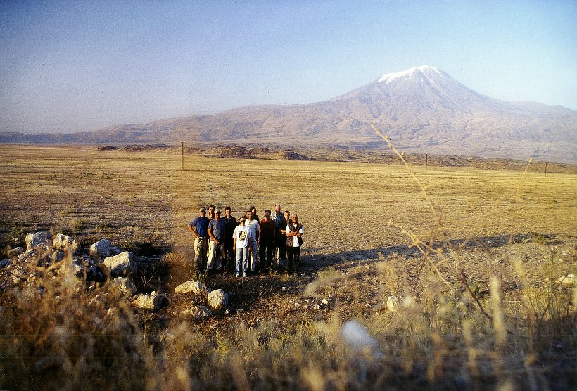 Gruppenfoto am Ararat
