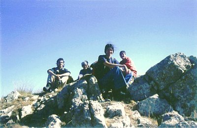 Rast auf dem Grat - mit 3,5-Richtungs-Ausblick