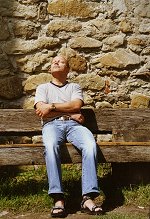 Klaus beim Sonnenbaden