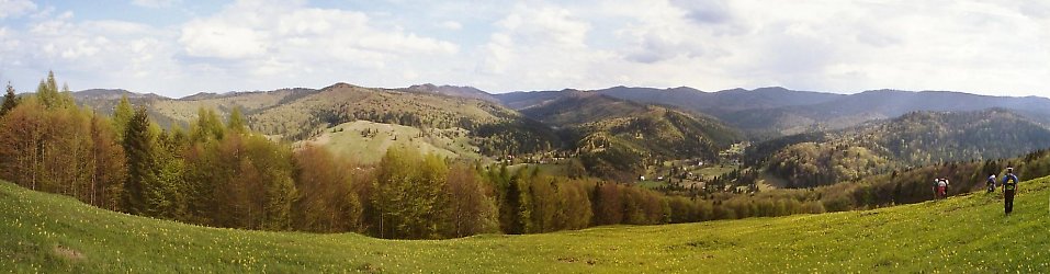 Abstieg zum Campingplatz