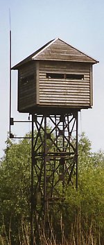 Vorgelbeobachtungstrum mit besetztem Ausguck