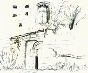 Durchgang zur Kapelle