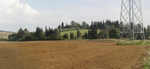 H&uuml;gelkuppe mit Il Palazzo